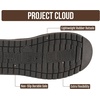 image:imageProject Cloud 100 Genuine Leather Comfortable Womens Ankle BootsDark Grey Flannel
