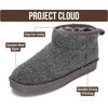 image:imageProject Cloud 100 Genuine Leather Comfortable Womens Ankle BootsDark Grey Flannel