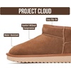 image:imageProject Cloud 100 Genuine Leather Comfortable Womens Ankle BootsMocha Suede