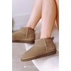 image:imageProject Cloud 100 Genuine Leather Comfortable Womens Ankle BootsMushroom Suede