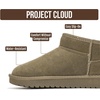 image:imageProject Cloud 100 Genuine Leather Comfortable Womens Ankle BootsOlive