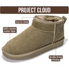 image:imageProject Cloud 100 Genuine Leather Comfortable Womens Ankle BootsOlive