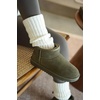 image:imageProject Cloud 100 Genuine Leather Comfortable Womens Ankle BootsOlive