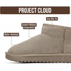 image:imageProject Cloud 100 Genuine Leather Comfortable Womens Ankle BootsSage Suede