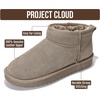 image:imageProject Cloud 100 Genuine Leather Comfortable Womens Ankle BootsSage Suede