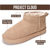 image:imageProject Cloud 100 Genuine Leather Comfortable Womens Ankle BootsSand Suede