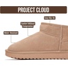 image:imageProject Cloud 100 Genuine Leather Comfortable Womens Ankle BootsSand Suede