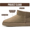 image:imageProject Cloud 100 Genuine Leather Comfortable Womens Ankle BootsTaupe