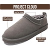image:imageProject Cloud 100 Genuine Leather Micro Boots Slippers for Women HipsterGrey Suede