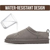 image:imageProject Cloud 100 Genuine Leather Micro Boots Slippers for Women HipsterGrey Suede