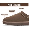 image:imageProject Cloud 100 Genuine Leather Micro Boots Slippers for Women HipsterMushroom Suede