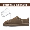 image:imageProject Cloud 100 Genuine Leather Micro Boots Slippers for Women HipsterMushroom Suede