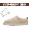 image:imageProject Cloud 100 Genuine Leather Micro Boots Slippers for Women HipsterSand Suede