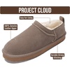 image:imageProject Cloud 100 Genuine Leather Micro Boots Slippers for Women HipsterTaupe Suede