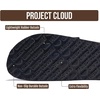 image:imageProject Cloud 100 Genuine Leather Moccasin Style Clogs for WomenBlack Suede With Gold