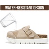 image:imageProject Cloud 100 Genuine Leather Platform Clogs for WomenBeige