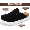 image:imageProject Cloud 100 Genuine Leather Platform Clogs for WomenBlack
