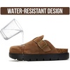 image:imageProject Cloud 100 Genuine Leather Platform Clogs for WomenCacao Suede