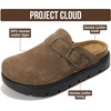 image:imageProject Cloud 100 Genuine Leather Platform Clogs for WomenFoss Suede