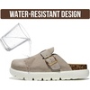 image:imageProject Cloud 100 Genuine Leather Platform Clogs for WomenGrey Suede