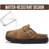 image:imageProject Cloud 100 Genuine Leather Platform Clogs for WomenTan