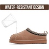 image:imageProject Cloud 100 Genuine Leather Shearling Slippers for Women NeritaCamel Mono Suede