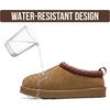 image:imageProject Cloud 100 Genuine Leather Shearling Slippers for Women NeritaRusset Suede