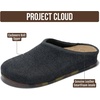 image:imageProject Cloud Casual Clogs for Women Genuine Leather Insole MulesSoft Black Knit