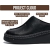 image:imageProject Cloud Genuine Leather Platform Clogs for Women  Womens MulesBlack Mono