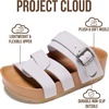 image:imageProject Cloud Girls Sandals with Adjustable Buckle Wedge Sandals 2026Lavender