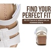 image:imageProject Cloud Girls Sandals with Adjustable Buckle Wedge Sandals 2026Pearl White