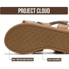 image:imageProject Cloud Girls Sandals with Adjustable Buckle Wedge Sandals 2026Sweet Blush