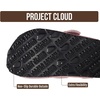image:imageProject Cloud Kids 100 Genuine Leather Non Slip Clogs with Cork FootbedPink With Back Strap