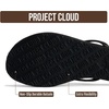 image:imageProject Cloud Platform Sandals Women Memory Foam Flip Flops ELEVATIONBlack