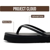 image:imageProject Cloud Platform Sandals Women Memory Foam Flip Flops ELEVATIONBlack