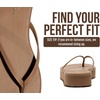 image:imageProject Cloud Platform Sandals Women Memory Foam Flip Flops ELEVATIONTaupe