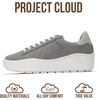 image:imageProject Cloud Platform Sneakers for Women with Memory Foam Insole BossyLight Grey