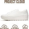 image:imageProject Cloud Platform Sneakers for Women with Memory Foam Insole BossyWhite