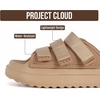 image:imageProject Cloud Sandals for Girls Adjustable Straps Kids Slides NonSlipBeigelittle Flowy