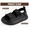 image:imageProject Cloud Sandals for Girls Adjustable Straps Kids Slides NonSlipBlack