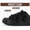 image:imageProject Cloud Sandals for Girls Adjustable Straps Kids Slides NonSlipBlacklittle Flowy
