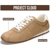 image:imageProject Cloud Womens NonSlip LaceUp Casual Work Sneakers with Memory FoamTaupe