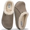 Taupe Suede - Fur Lined