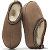 image:imageProject Cloud 100 Genuine Leather Platform Slippers for Women 2026Taupe Suede