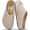 image:imageProject Cloud Casual Clogs for Women Genuine Leather Insole MulesDove Knit