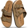 image:imageProject Cloud Genuine Leather Wedge Platform Womens Sandals BarcelonaMushroom