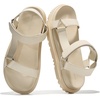 image:imageProject Cloud Sandals for Women Adjustable Straps Plush Insole SandalsBeige