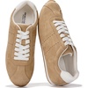 image:imageProject Cloud Womens NonSlip LaceUp Casual Work Sneakers with Memory FoamTaupe