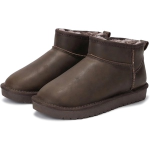 image:imageProject Cloud 100 Genuine Leather Comfortable Womens Ankle BootsBrown Distressed
