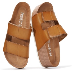 image:imageProject Cloud Girls Sandals with Adjustable Buckle Wedge Sandals 2026Desert Sand